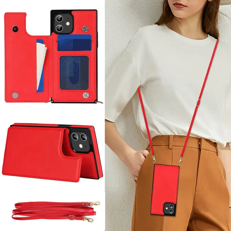 Stylish Crossbody Phone Bag Case: Upgrade Your Look With Pu